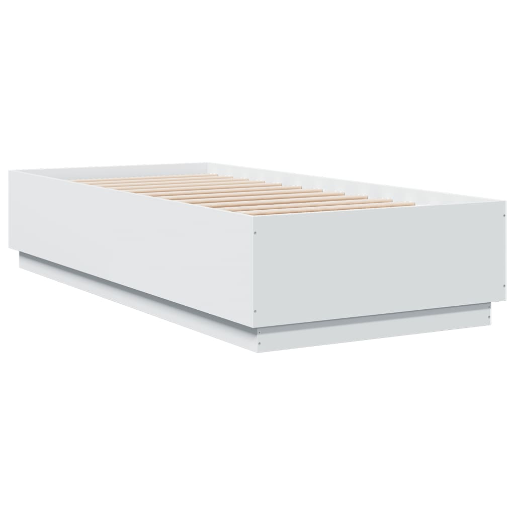 Giroletto Bianco 90x200 cm in Legno Multistrato | homemem39