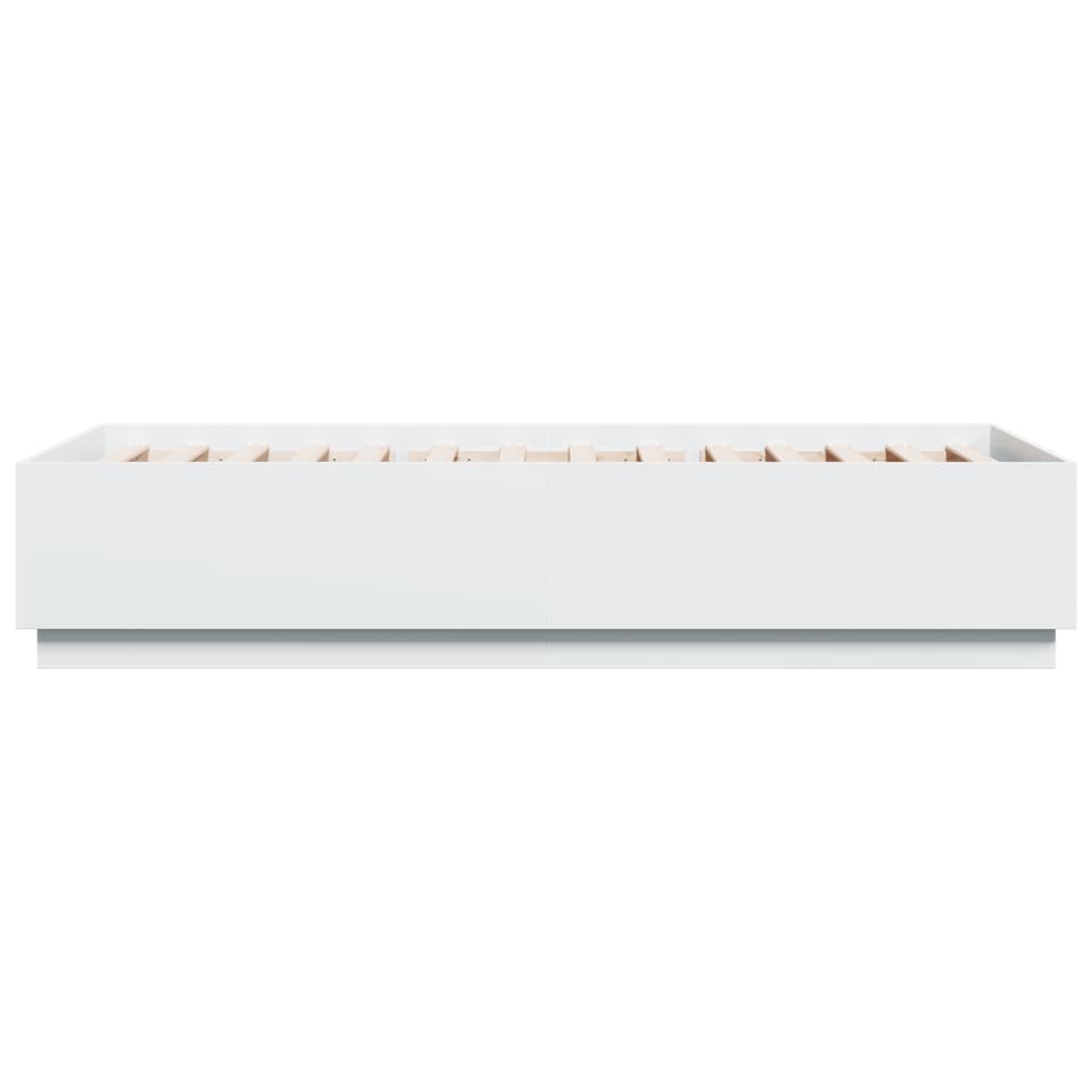 Giroletto Bianco 90x200 cm in Legno Multistrato | homemem39