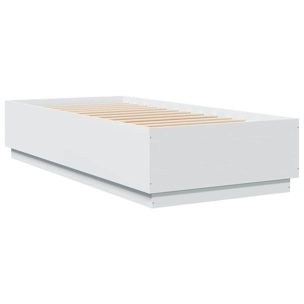 Giroletto Bianco 90x200 cm in Legno Multistrato | homemem39