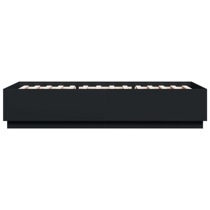 Giroletto Nero 90x200 cm in Legno Multistrato | homemem39