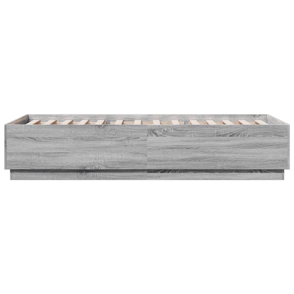 Giroletto Grigio Sonoma 90x200 cm in Legno Multistrato | homemem39
