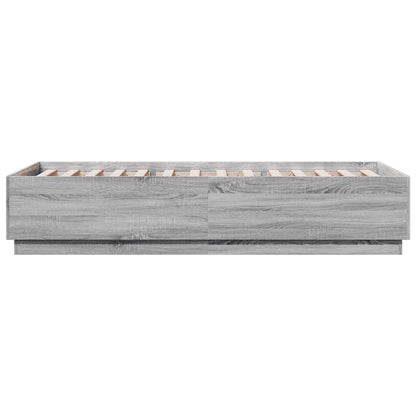 Giroletto Grigio Sonoma 90x200 cm in Legno Multistrato | homemem39