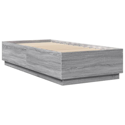 Giroletto Grigio Sonoma 90x200 cm in Legno Multistrato | homemem39