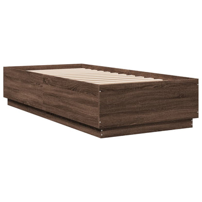 Giroletto Rovere Marrone 90x200 cm in Legno Multistrato | homemem39