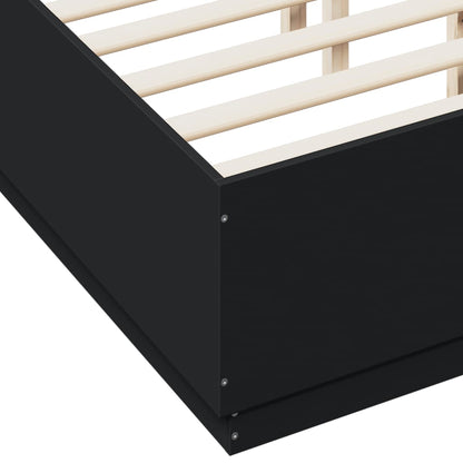 Giroletto Nero 120x190 cm in Legno Multistrato | homemem39