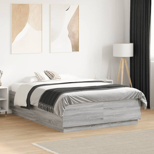 Giroletto Grigio Sonoma 120x190 cm in Legno Multistrato | homemem39