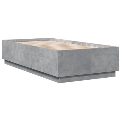 Giroletto Grigio Cemento 90x190 cm in Legno Multistrato | homemem39
