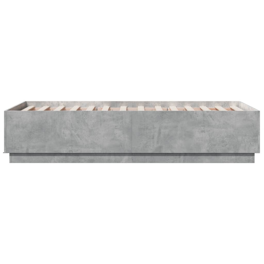 Giroletto Grigio Cemento 90x190 cm in Legno Multistrato | homemem39