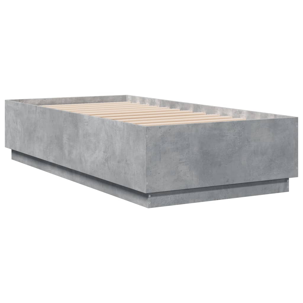 Giroletto Grigio Cemento 90x190 cm in Legno Multistrato | homemem39