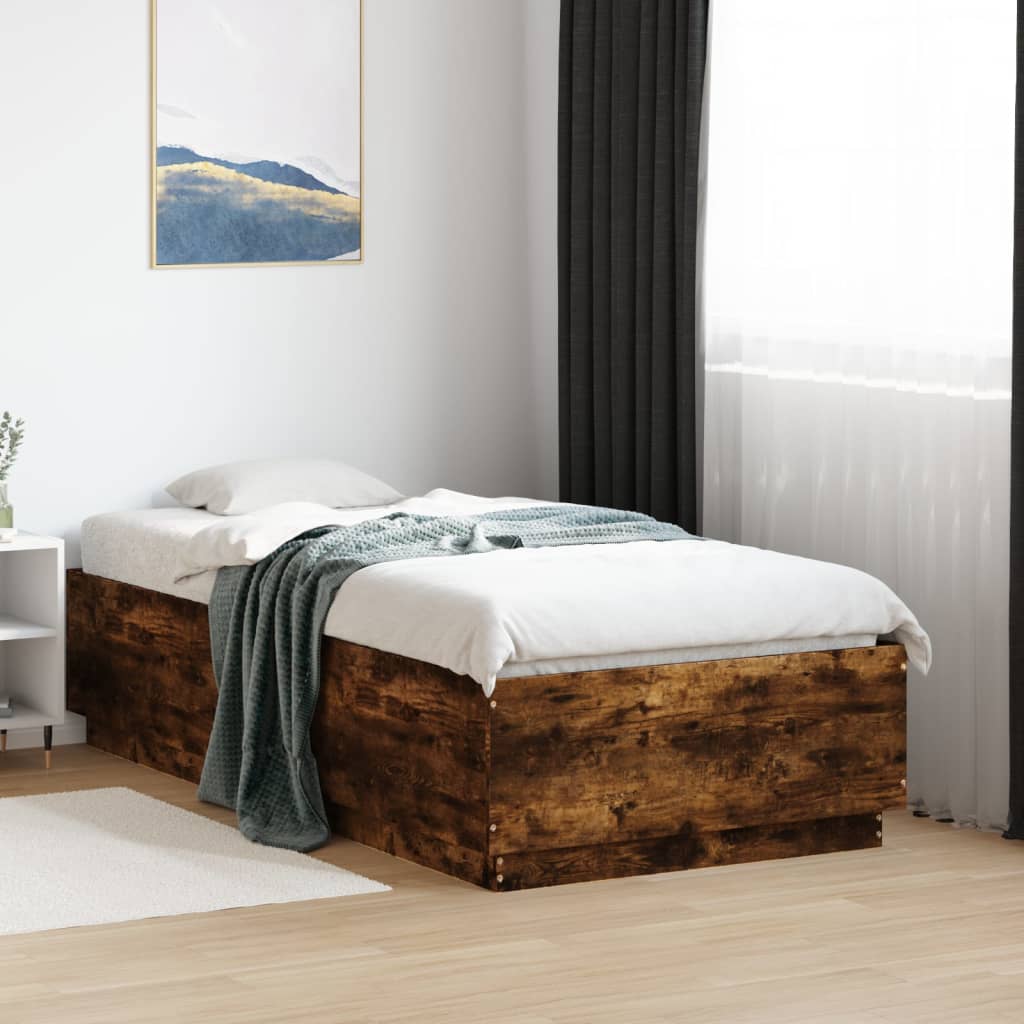 Giroletto Rovere Fumo 90x190 cm in Legno Multistrato | homemem39