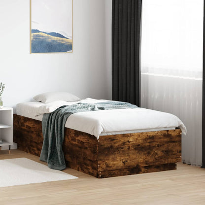 Giroletto Rovere Fumo 90x190 cm in Legno Multistrato | homemem39