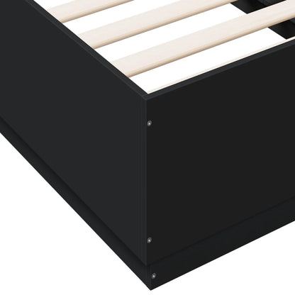 Giroletto Nero 75x190 cm in Legno Multistrato | homemem39