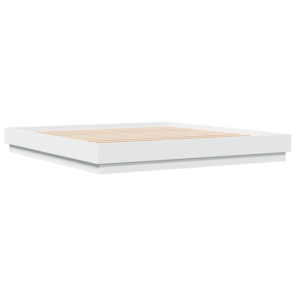 Giroletto con Luci LED Bianco 200x200 cm | homemem39
