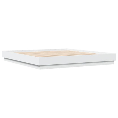 Giroletto con Luci LED Bianco 200x200 cm | homemem39