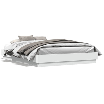 Giroletto con Luci LED Bianco 150x200 cm | homemem39