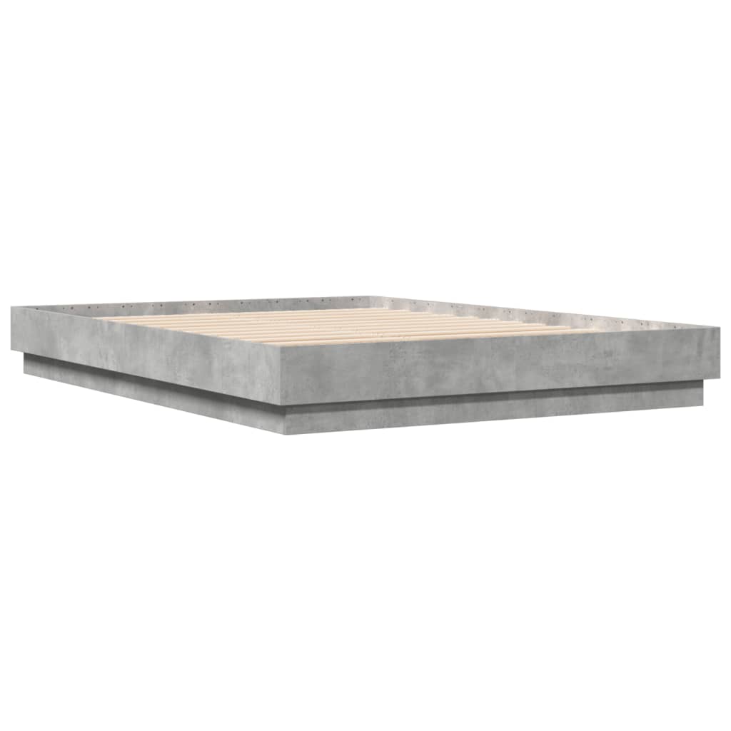 Giroletto con Luci LED Grigio Cemento 150x200 cm | homemem39