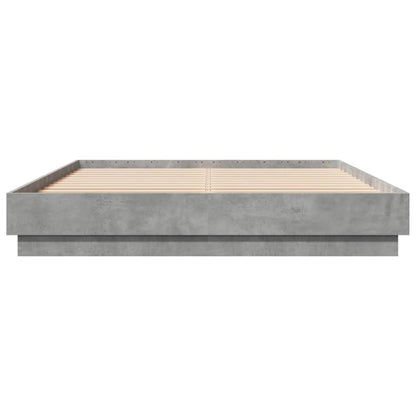 Giroletto con Luci LED Grigio Cemento 150x200 cm | homemem39