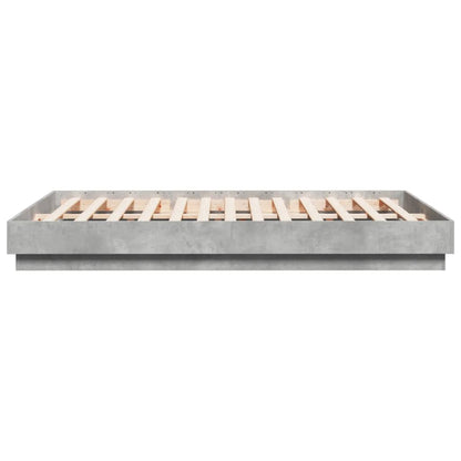 Giroletto con Luci LED Grigio Cemento 150x200 cm | homemem39