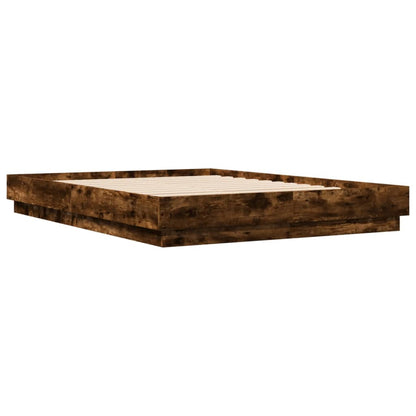 Giroletto con Luci LED Rovere Fumo 120x200 cm | homemem39