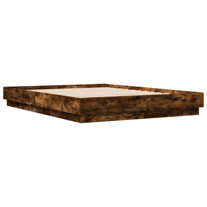 Giroletto con Luci LED Rovere Fumo 120x200 cm | homemem39