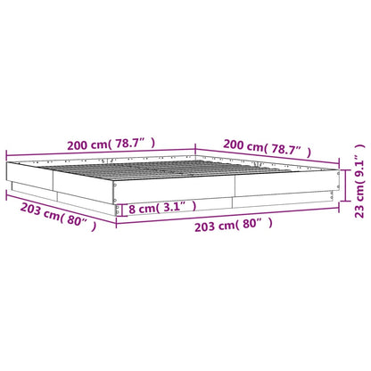 Giroletto Bianco 200x200 cm in Legno Multistrato