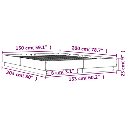 Giroletto Grigio Cemento 150x200 cm in Legno Multistrato