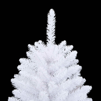 Albero di Natale artificiale Bianco 120 cm PVC e Metallo