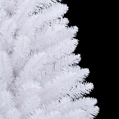 Albero di Natale artificiale Bianco 120 cm PVC e Metallo
