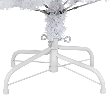 Albero di Natale artificiale Bianco 120 cm PVC e Metallo