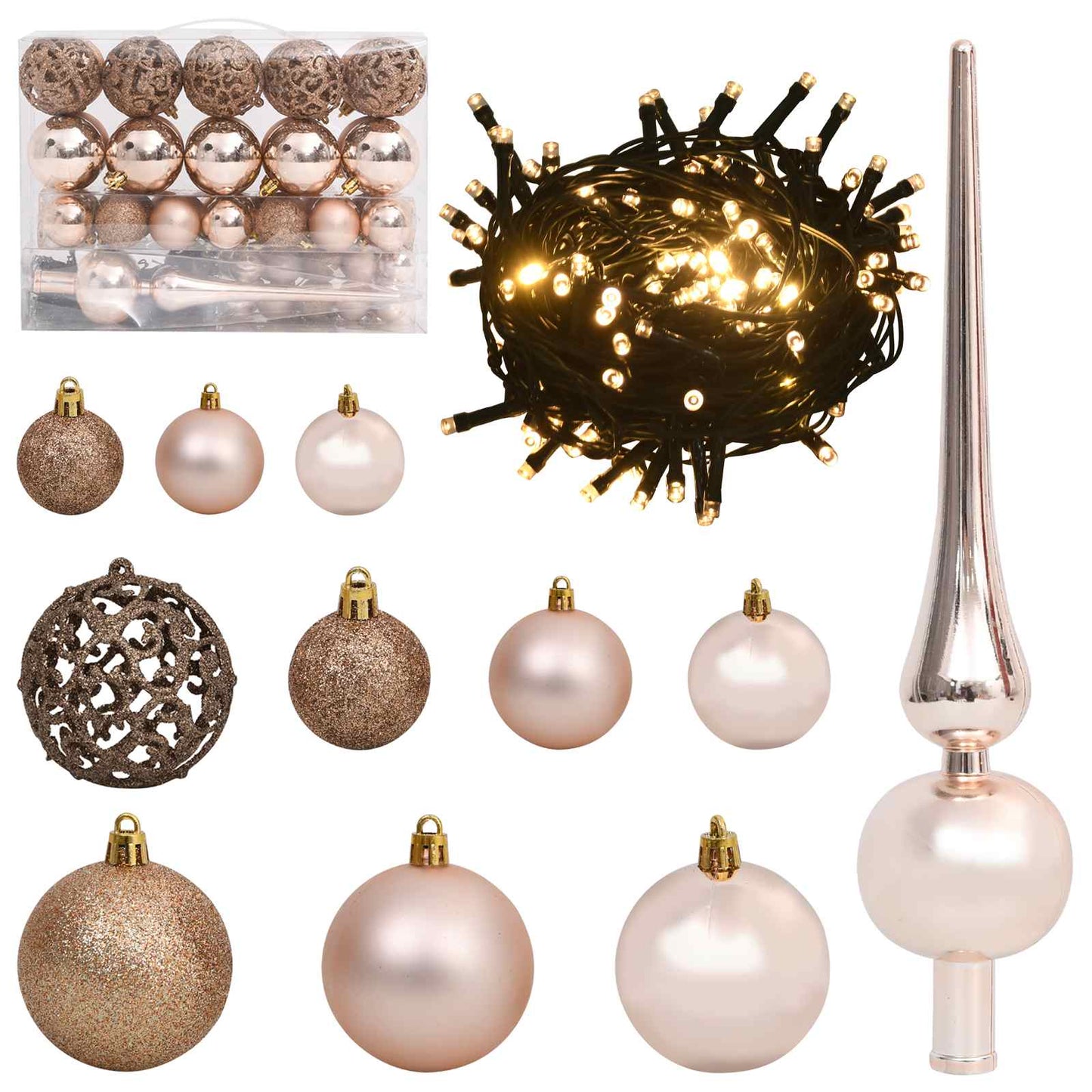 Albero di Natale artificiale Bianco 80 x 80 x 150 cm | homemem39