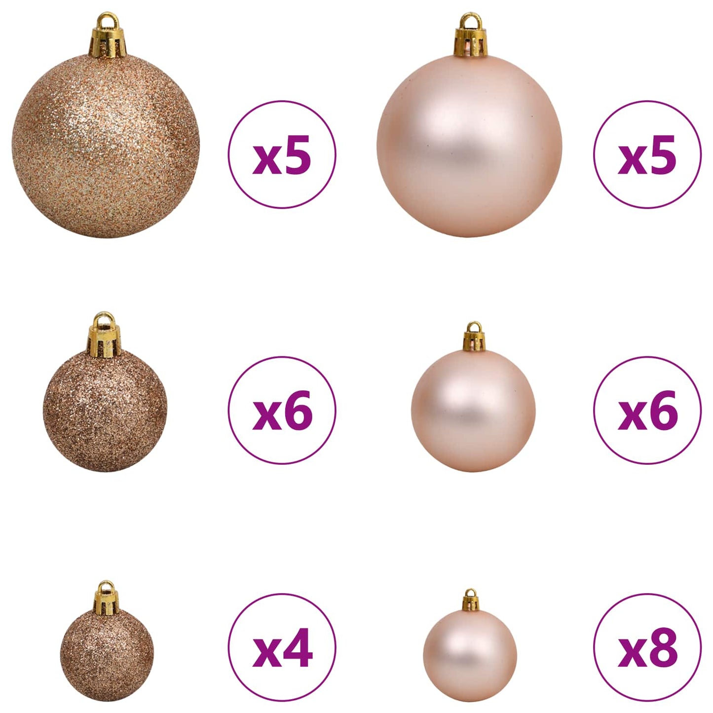 Albero di Natale artificiale Bianco 80 x 80 x 150 cm | homemem39