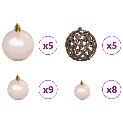 Albero di Natale artificiale Bianco 80 x 80 x 150 cm | homemem39