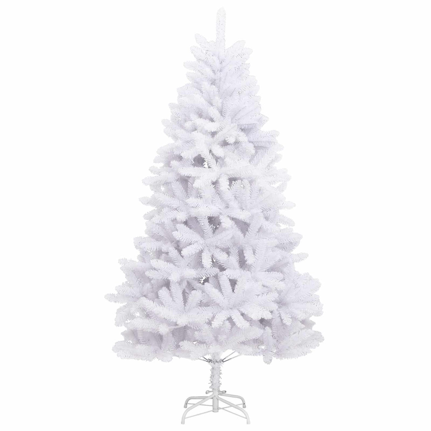 Albero di Natale artificiale Bianco 210 cm PVC e Metallo | homemem39