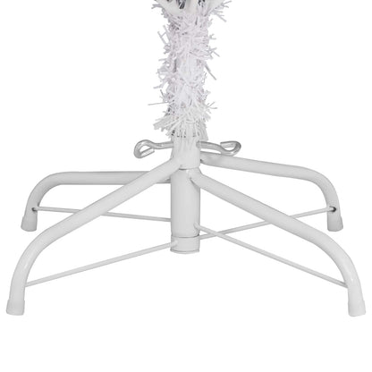 Albero di Natale artificiale Bianco 240 cm PVC e Metallo