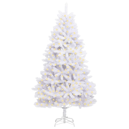 Albero di Natale artificiale Bianco 240 cm PVC e Metallo