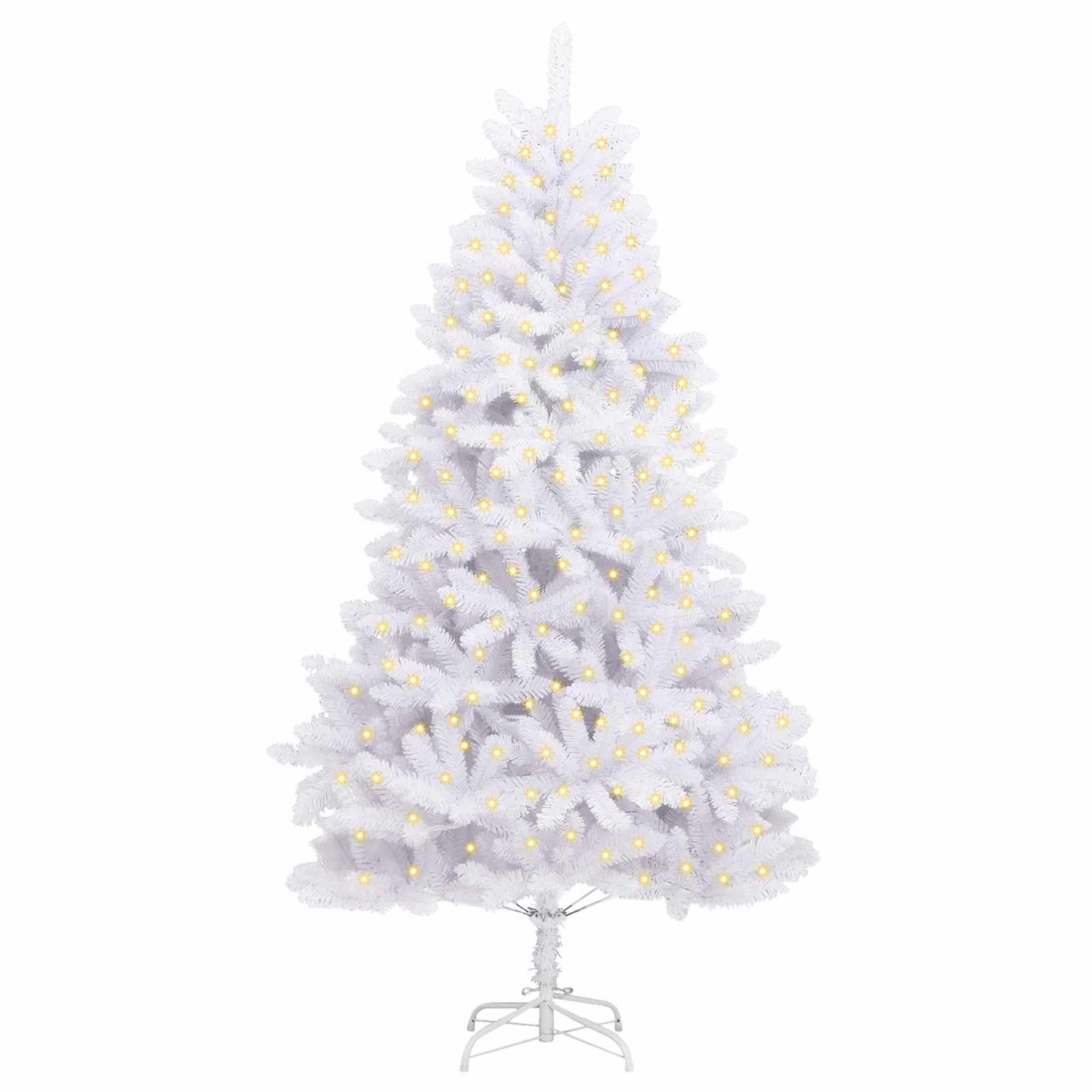 Albero di Natale artificiale Bianco 270 cm PVC e Metallo | homemem39
