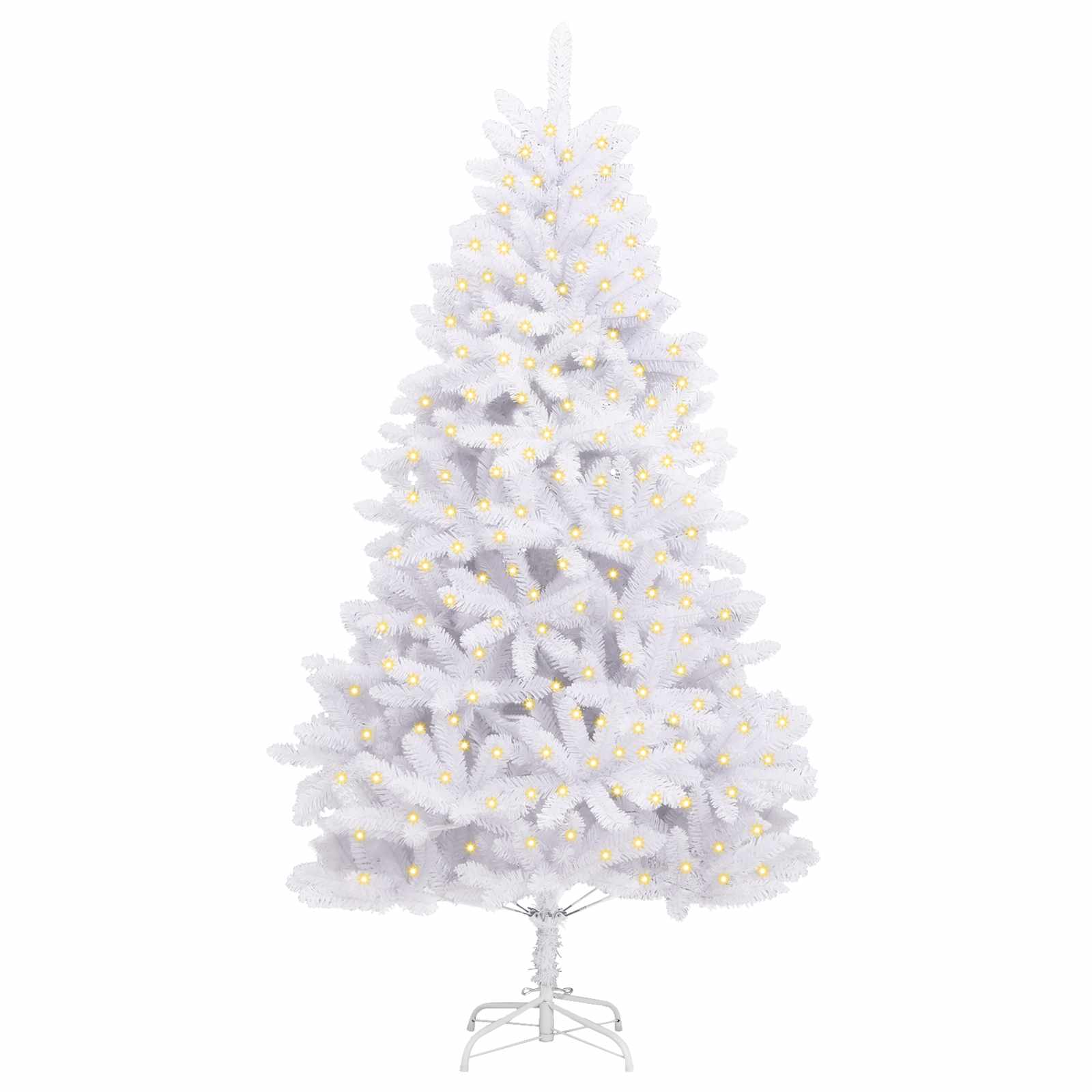 Albero di Natale artificiale Bianco 270 cm PVC e Metallo | homemem39