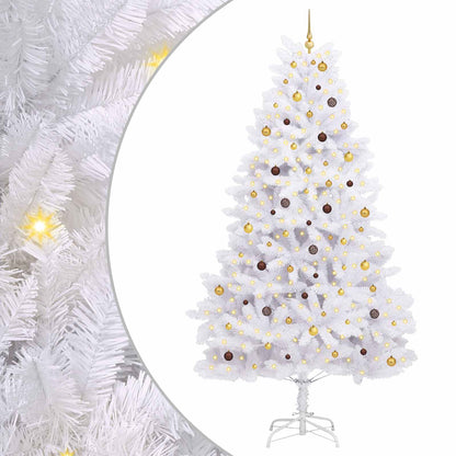 Albero di Natale artificiale Bianco 138 x 138 x 300 cm | homemem39
