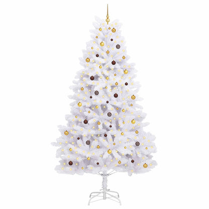 Albero di Natale artificiale Bianco 138 x 138 x 300 cm | homemem39
