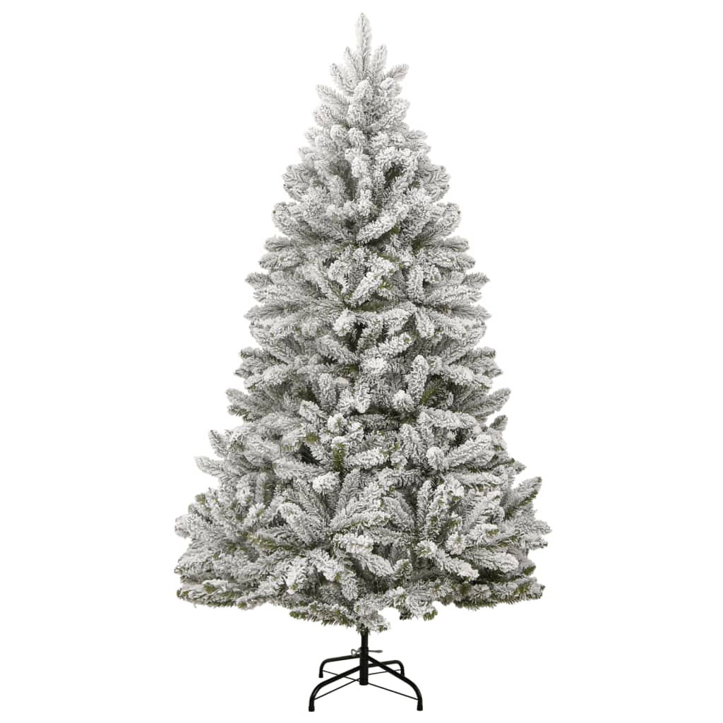 Albero Natale Incernierato con 300 LED e Palline 180 cm