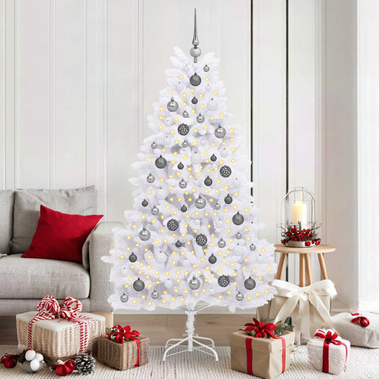 Albero di Natale artificiale Bianco 90 x 90 x 180 cm | homemem39