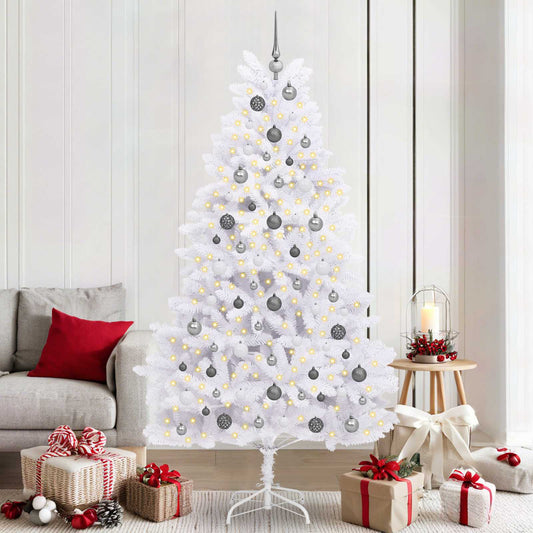 Albero di Natale artificiale Bianco 106 x 106 x 210 cm | homemem39