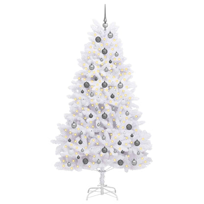 Albero di Natale artificiale Bianco 106 x 106 x 210 cm | homemem39