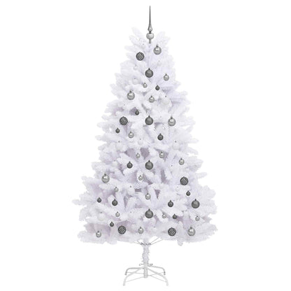 Albero di Natale artificiale Bianco 106 x 106 x 210 cm | homemem39