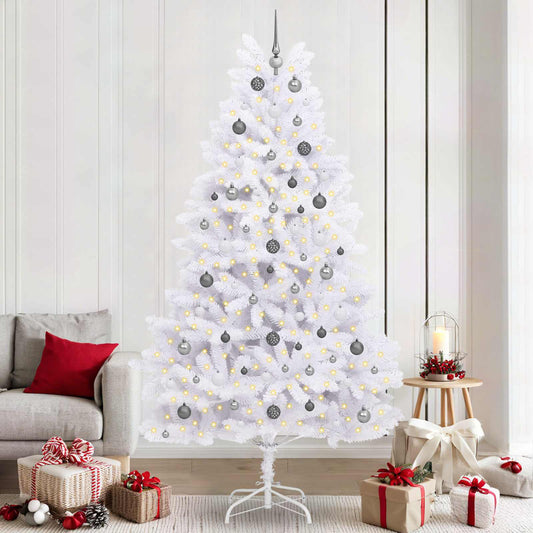Albero di Natale artificiale Bianco 120 x 120 x 240 cm | homemem39