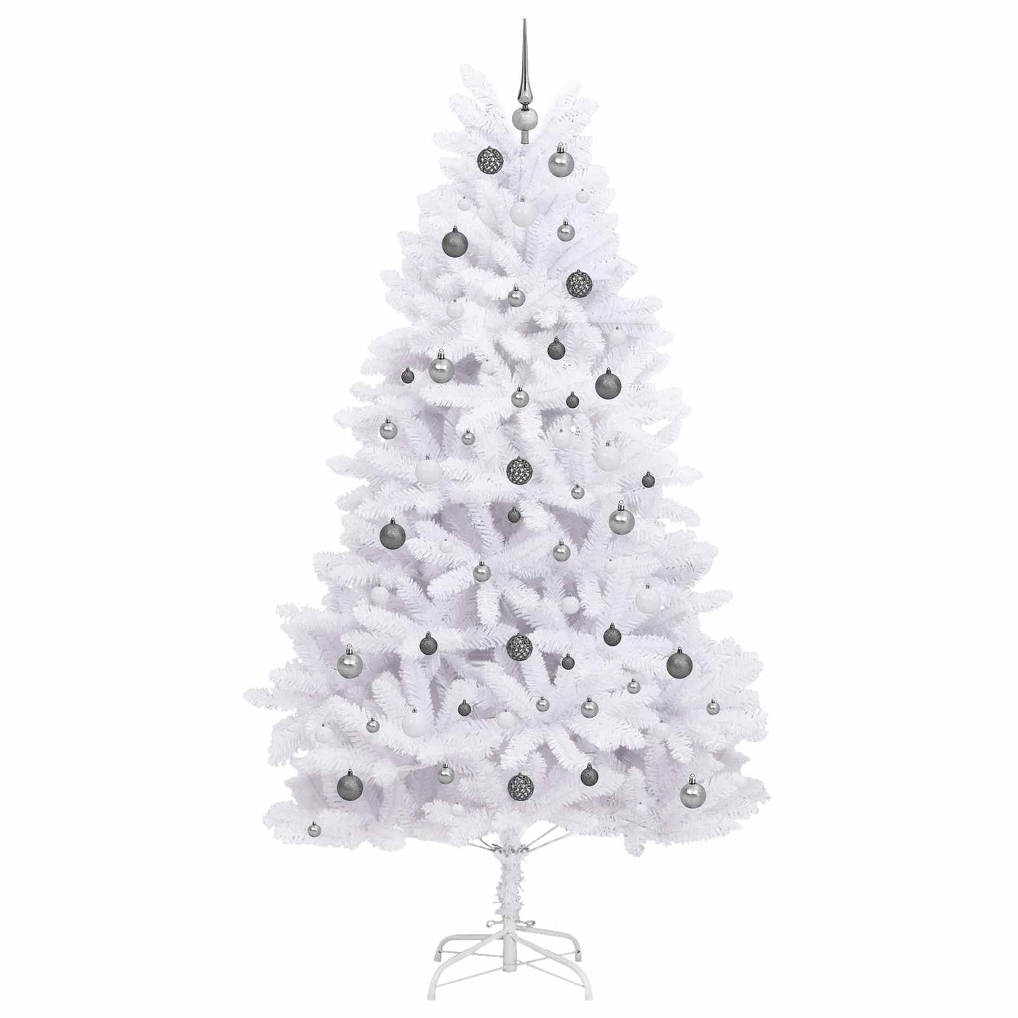 Albero di Natale artificiale Bianco 120 x 120 x 240 cm | homemem39
