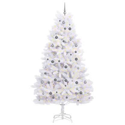Albero di Natale artificiale Bianco 128 x 128 x 270 cm | homemem39