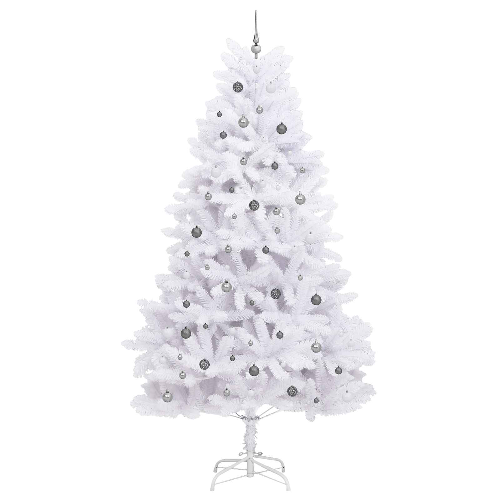 Albero di Natale artificiale Bianco 138 x 138 x 300 cm | homemem39