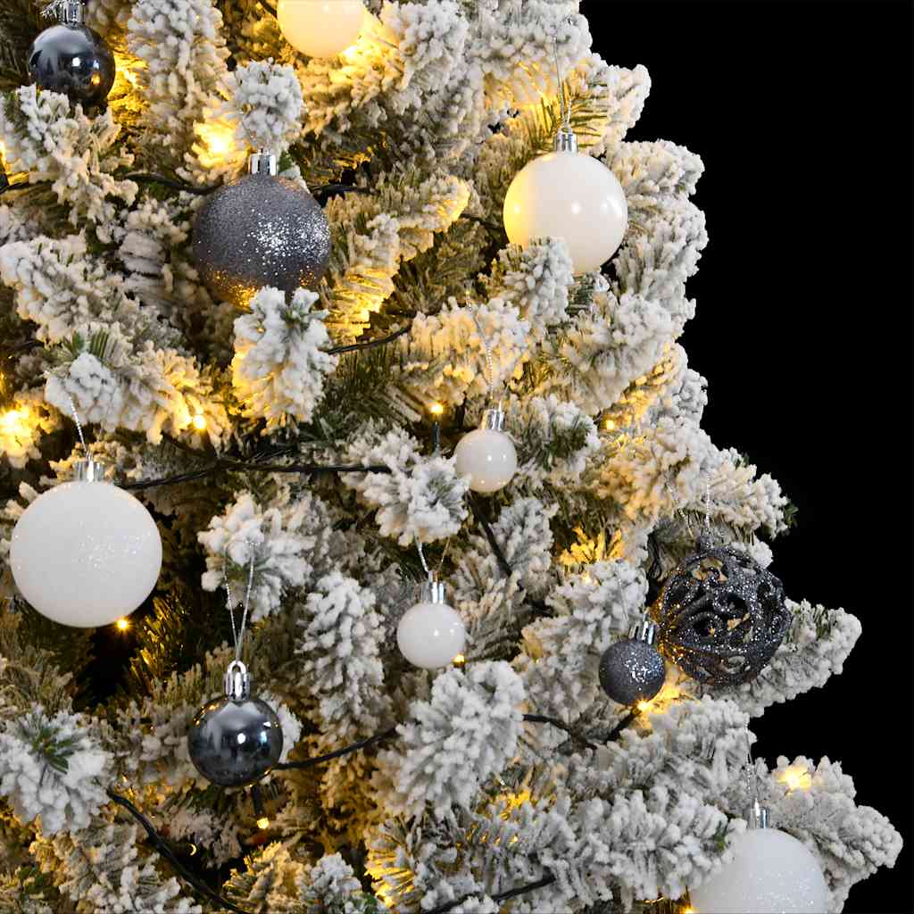 Albero Natale Incernierato con 300 LED e Palline 300 cm | homemem39