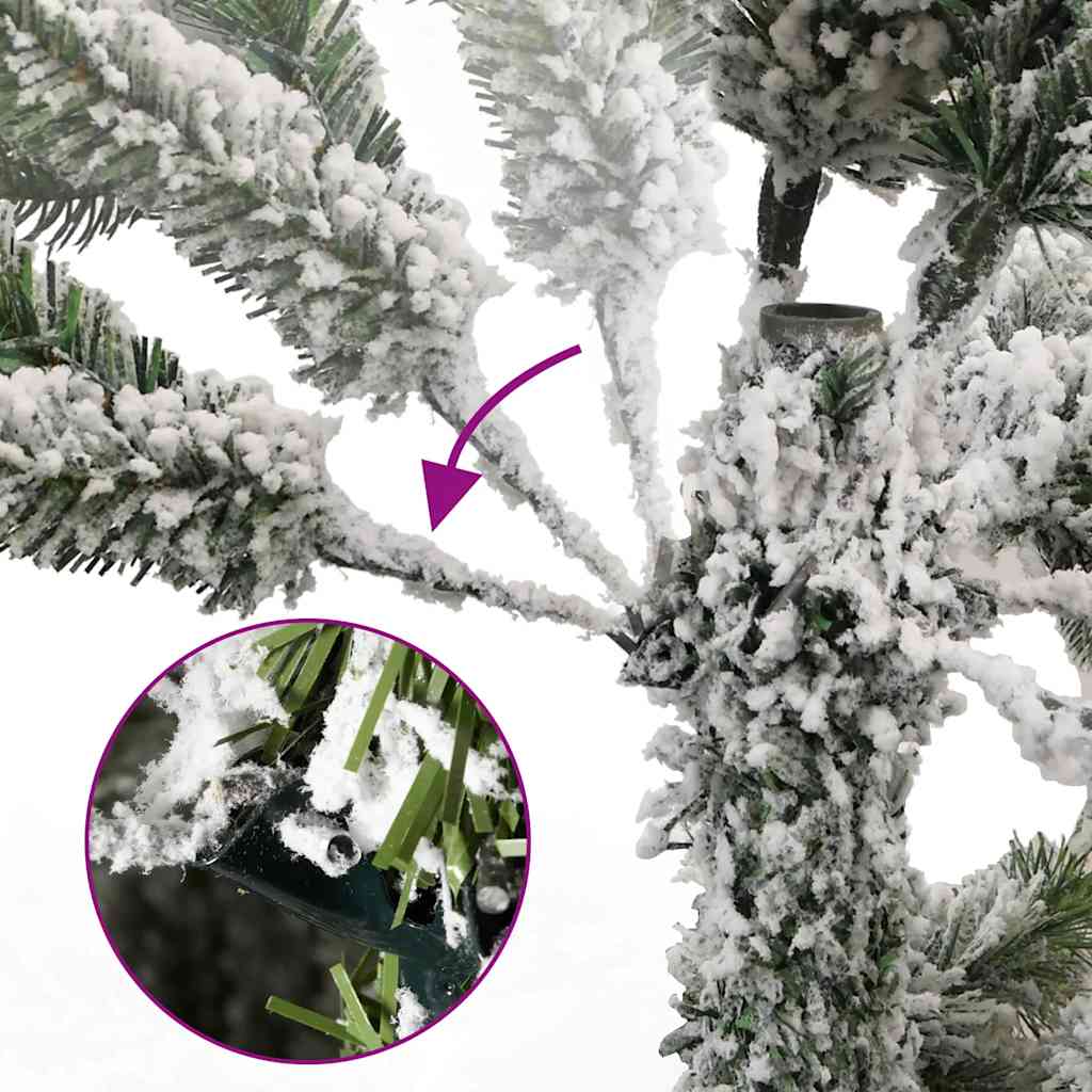 Albero Natale Incernierato con 300 LED e Palline 300 cm | homemem39